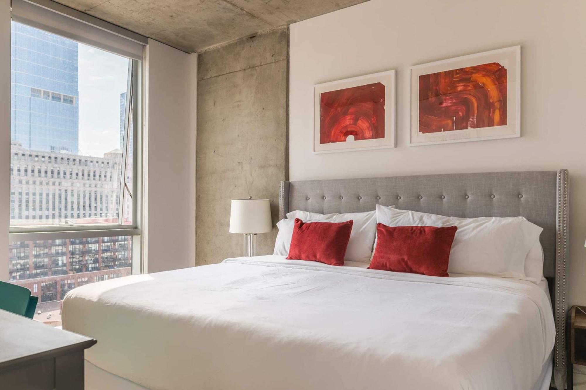 2Br Elegant Premium Suite With Balcony & Sweeping City Views Chicago Esterno foto