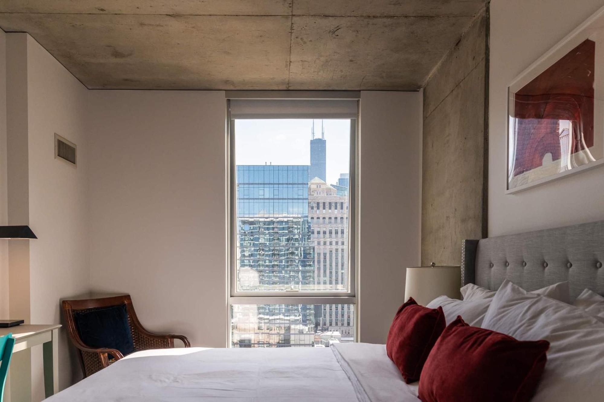 2Br Elegant Premium Suite With Balcony & Sweeping City Views Chicago Esterno foto
