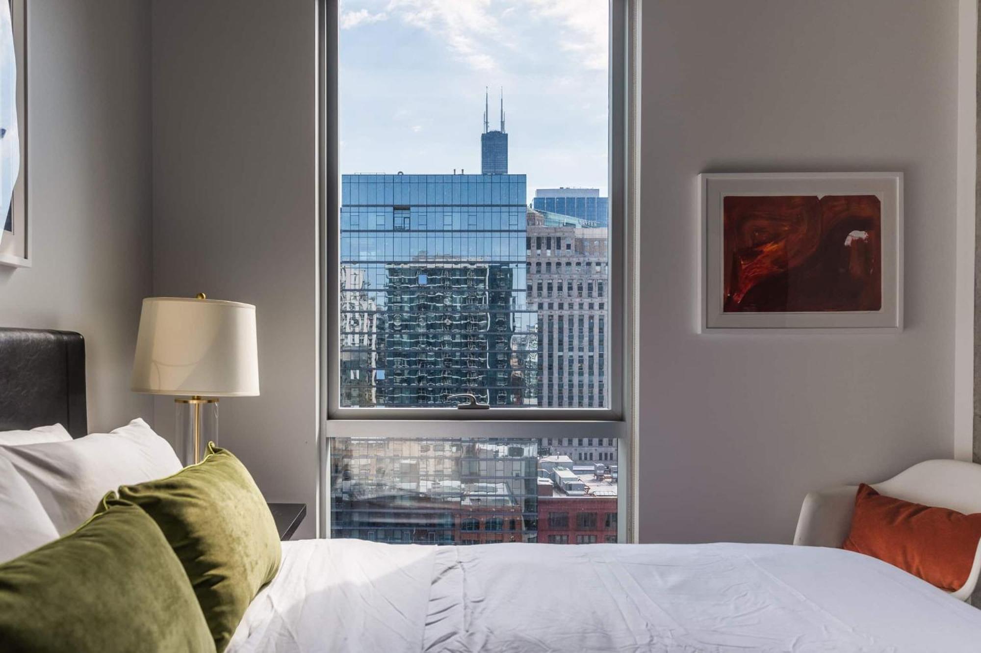 2Br Elegant Premium Suite With Balcony & Sweeping City Views Chicago Esterno foto